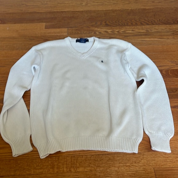 Ralph Lauren Women’s Cream Sweater Size Medium - Picture 1 of 3
